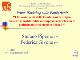 Workshop Fondazioni_Piperno