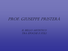 Prof. Giuseppe Pristerà