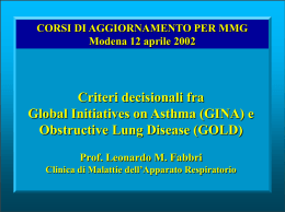 Fixed airflow limitation in Asthma and COPD