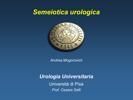 Semeiotica Urologica