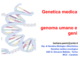 Genoma e geni