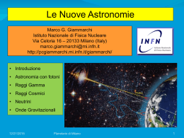 Le Nuove Astronomie (Planetario di Milano 2014)