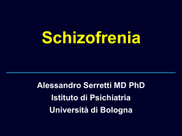 Schizofrenia - Università di Bologna