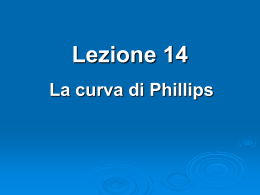 L`inflazione - Dipartimento di Economia