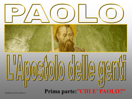1 p.Paolo apost.delle genti