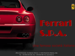 Ferrari S.P.A.
