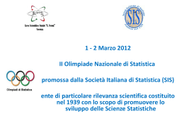 Fuoriclasse Statistica 2012