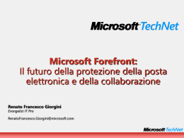 Microsoft Forefront