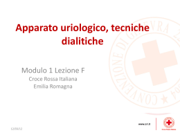 Modulo 1 Lez. F Urologico - CRI