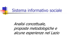 Informazione - Consiglio Regionale Ordine Assistenti Sociali Lazio
