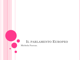Il parlamento Europeo