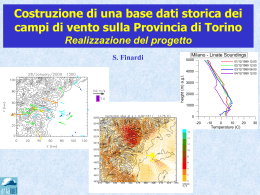 Costruzione della base dati - Città Metropolitana di Torino