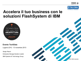 IBM Flash & SVC - Sergio Resch