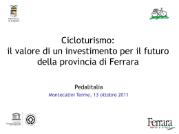 pedalitalia 2011 - Provincia di Ferrara