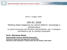 Le azioni promosse dal Ministero dell`Ambiente per il