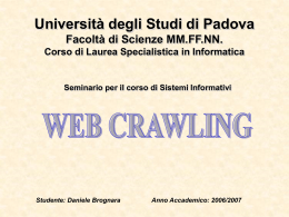 slides - Universit&agrave; degli Studi di Padova