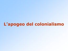 3.14 L`apogeo del colonialismo