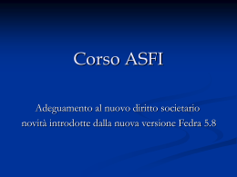 Corso per i notai ASFI 31/03/2004