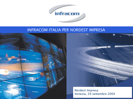 Infracom presentazione 2004