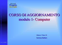 Modulo 1 - computer