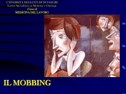 MOBBING - Università degli Studi di Sassari