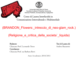 Tesi Bazzarini - Cim - Universit&agrave; degli studi di Pavia