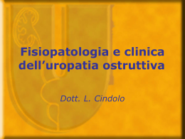 Fisiopatologia uropatia ostruttiva