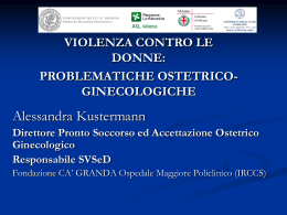 violenza e salute - Azienda Sanitaria Locale di Bergamo