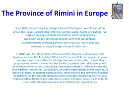 Intervento Comune di Rimini