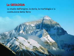 Origini della geolog..