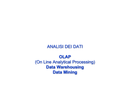 L`analisi dei dati