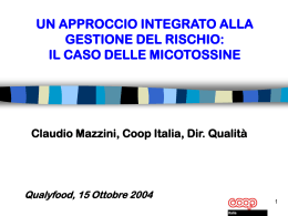 Micotossine - Associazione Italiana di Tecnologia Alimentare