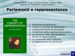 outline_cap07 - Dipartimento di Scienze Politiche e Sociali