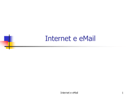Internet e eMail