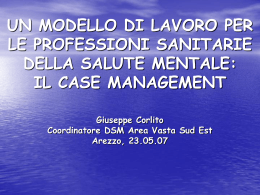 Corlito Giuseppe - Centro Basaglia