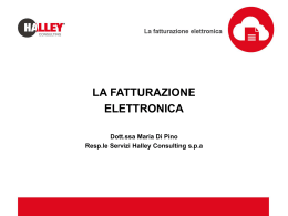 la fattura elettronica