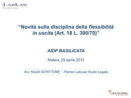 Il licenziamento economico
