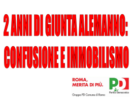 il bilancio dell`opposizione