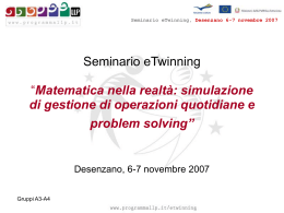 Seminario eTwinning, Desenzano 6