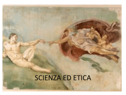 SCIENZA ED ETICA