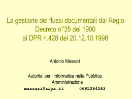 Documento in formato ppt 669Kb - Agenzia per l`Italia Digitale