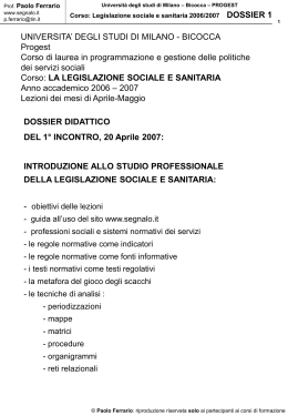 dossier 1 - Segnalo.it