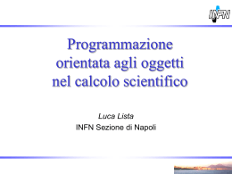 Luca Lista - INFN Sezione di Napoli