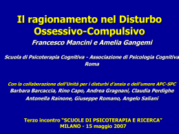 Mancini, F. e Gangemi, A. Il ragionamento nel DOC