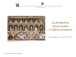 Ufficio Scolastico Regionale per le Marche Direzione Generale