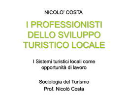 Iprofessionistidellosviluppoturisticolocale