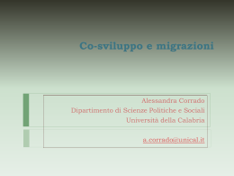 Diapositiva 1 - Dipartimento di Scienze Politiche e Sociali