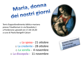 Maria, donna dei nostri giorni - La credente