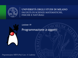 Lezione 19 Programmazione MIDI (Prof. Luca A. Ludovico)