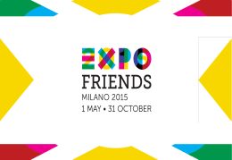Presentazione del progetto Expo Friend in powerpoint
